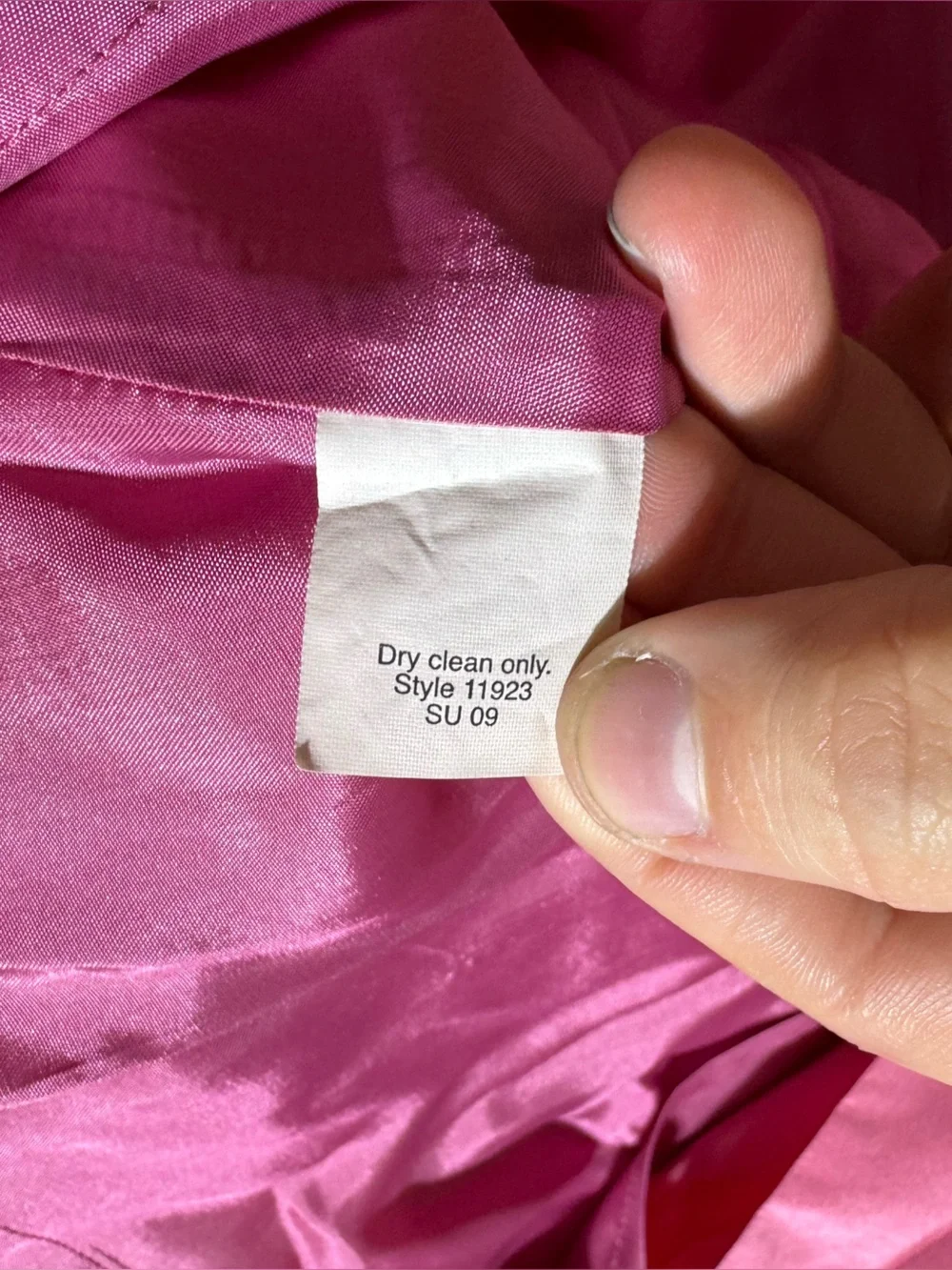 J Crew Dress‎ Womens 2P Petite Pink Mini Strapless Lined 100% Silk Back Zip